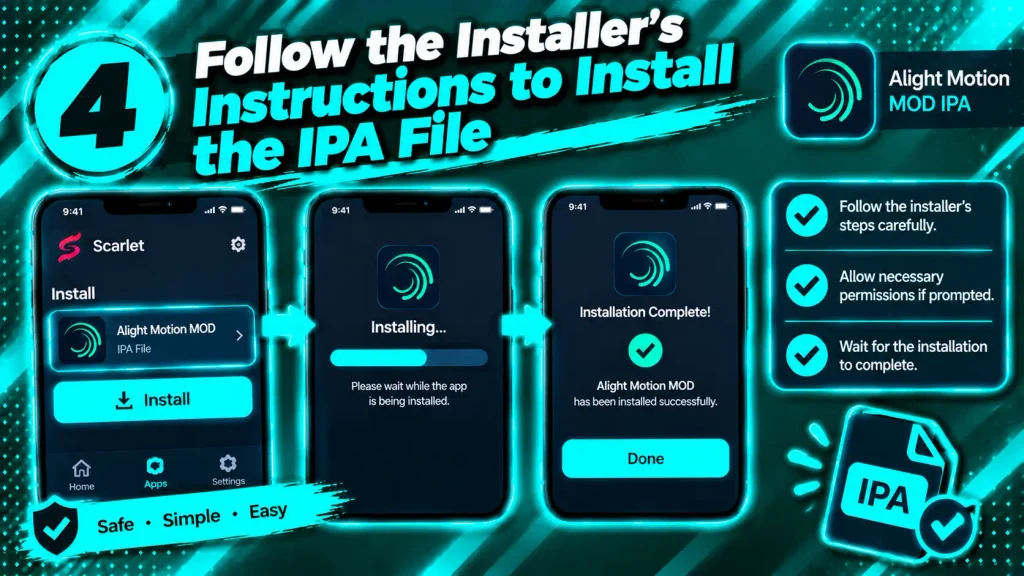 Neon iOS IPA Installation Guide