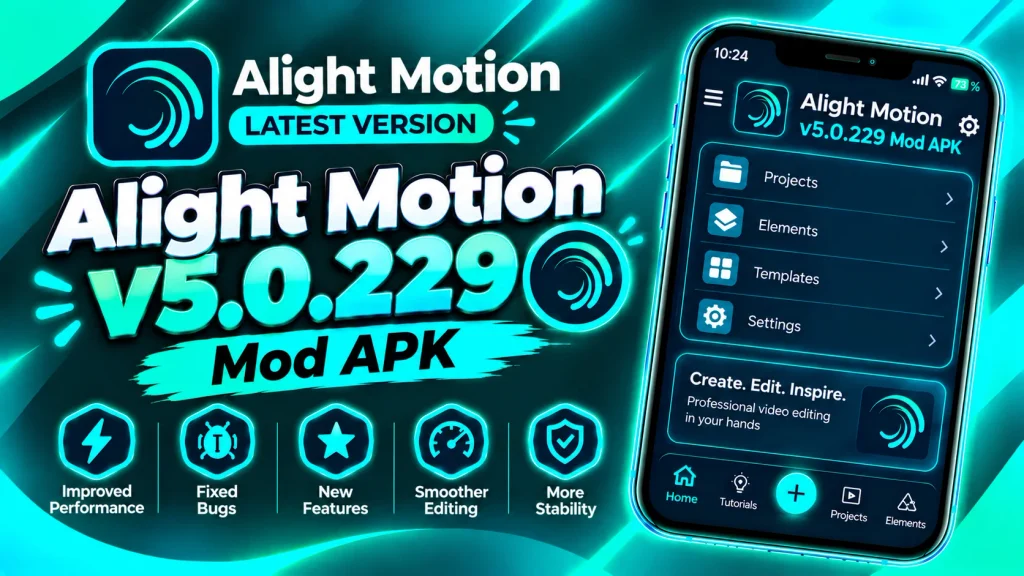 alight motion 5.0.229 mod apk