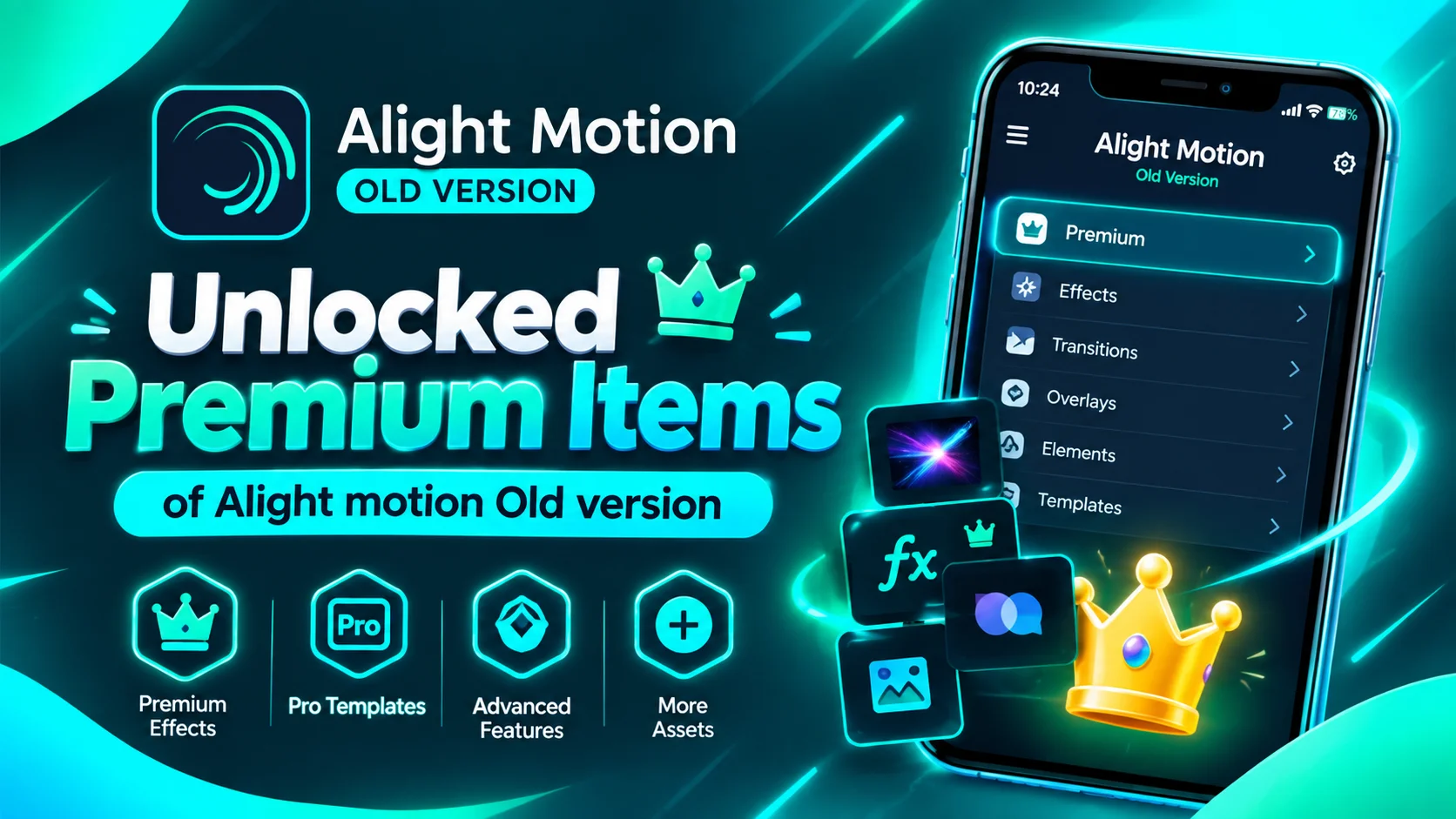 alight motion old version mod apk