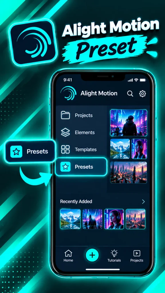 preset alight motion